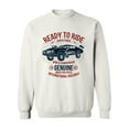 thumbnail image 1 of Ready To Ride Design Sweatshirt Men -Image by Shutterstock, Male Small, 1 of 4