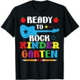 thumbnail image 1 of Ready To Rock Kindergarten Back To School Preschool Boy Girl T-Shirt, 1 of 3