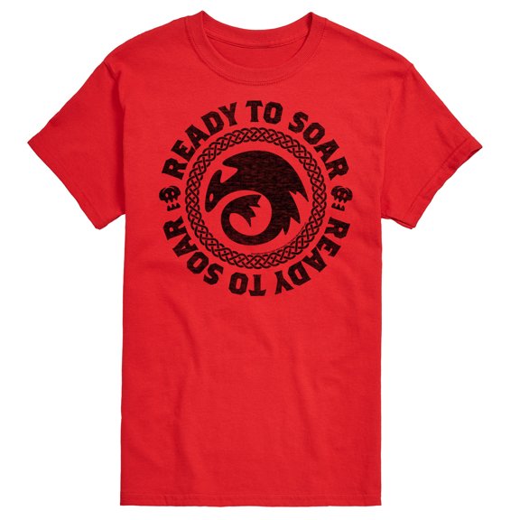 How to Train Your Dragon - Ready To Soar - Men's Short Sleeve Graphic T-Shirt