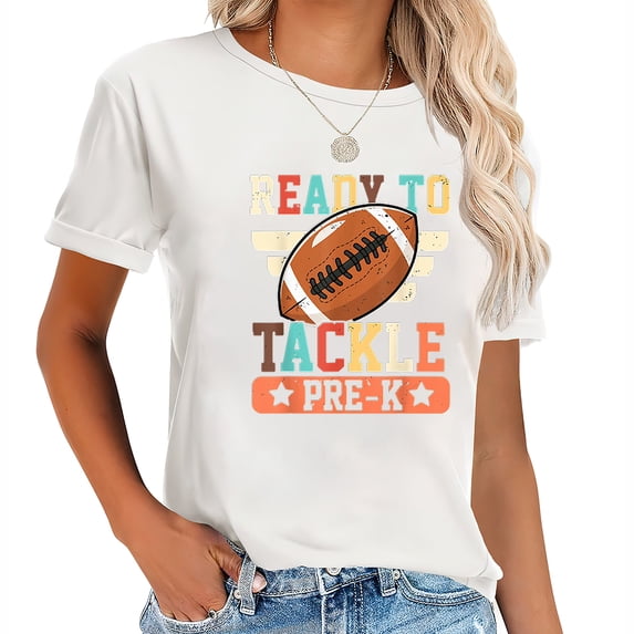 Ready To Tackle Pre-K Retro Back To School Gifts T-Shirt