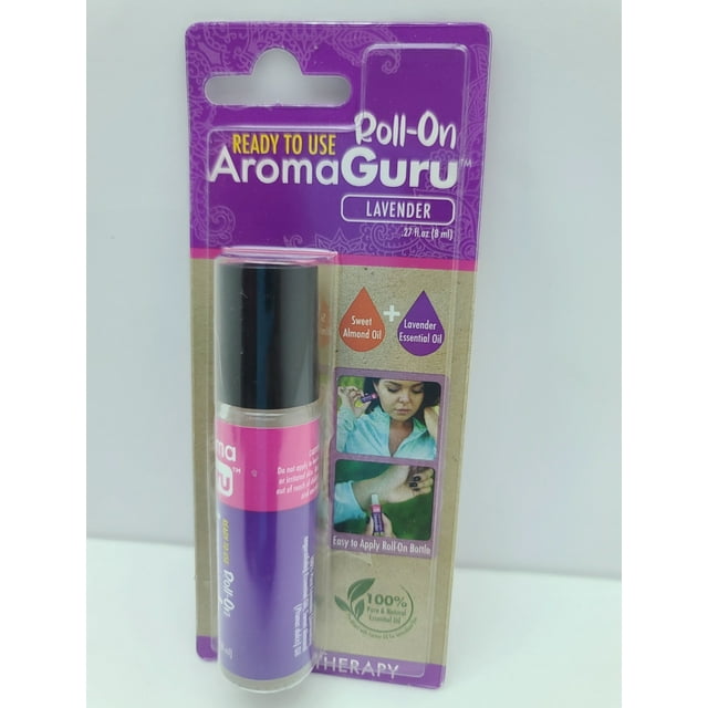 Ready To Use Aroma Guru Roll On Lavender Scent 8 ML