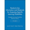 thumbnail image 1 of Ready-To-Use (Jossey-Bass) Ready-To-Use Information & Materials for Assessing Specific Learning Disabilities: Complete Learning Disabilities Resour, Book 1, (Paperback), 1 of 1