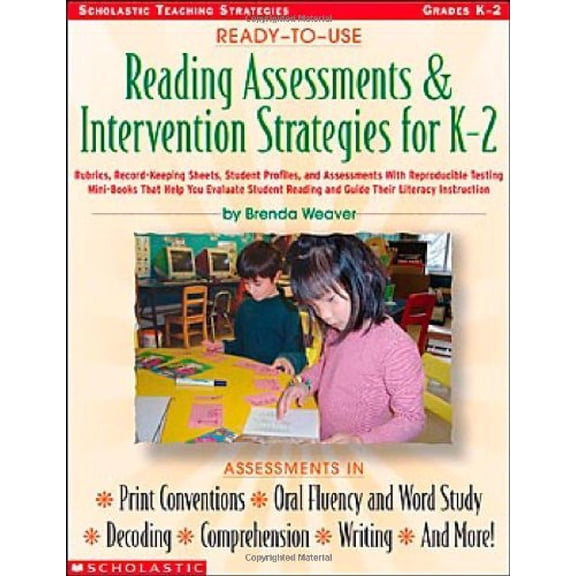 Pre-Owned Ready-To-Use Reading Assessments & Intervention Strategies for K-2 Paperback