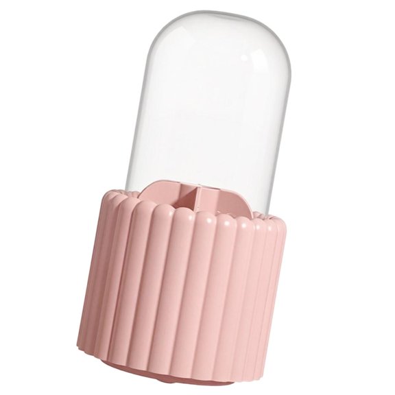 Ready To Use Rotating Cosmetic Case Multilayer Container For Compact Living Areas