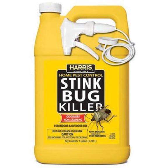 Harris Stink Bug Killer Spray - Ready-To-Use Pesticide for Indoor and Outdoor - 1 Gallon