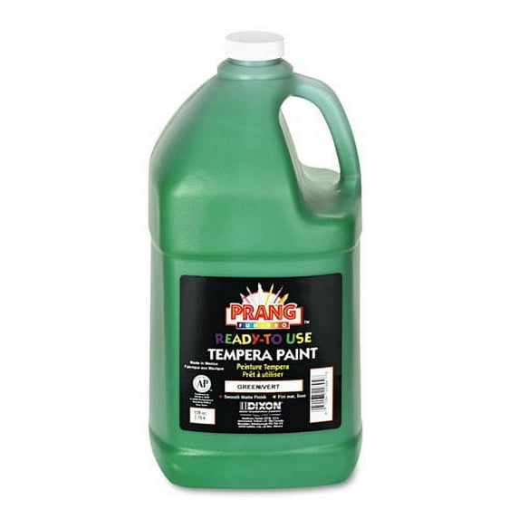 Ready-To-Use Tempera Paint, Green, 1 Gal Bottle | Bundle of 10 Each