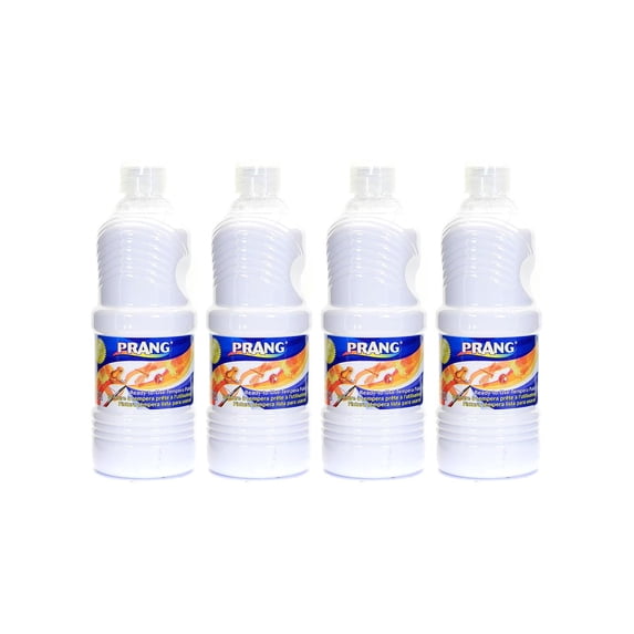 Ready To Use Tempera Paint white, 16 oz. (pack of 4)