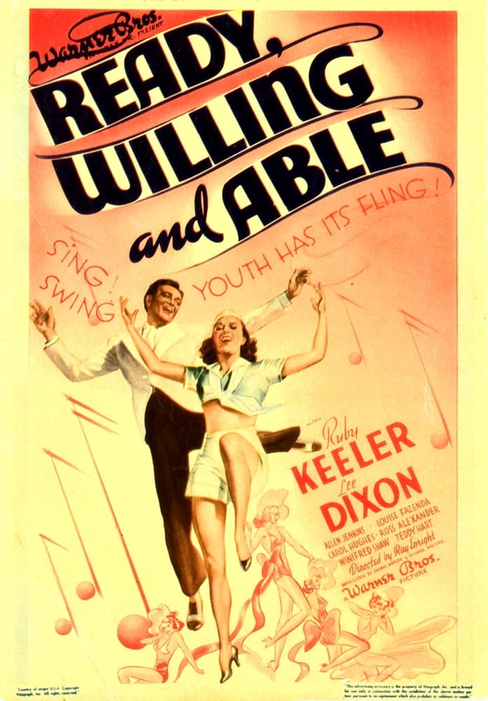 Ready Willing And Able Canvas Art - (11 x 17)