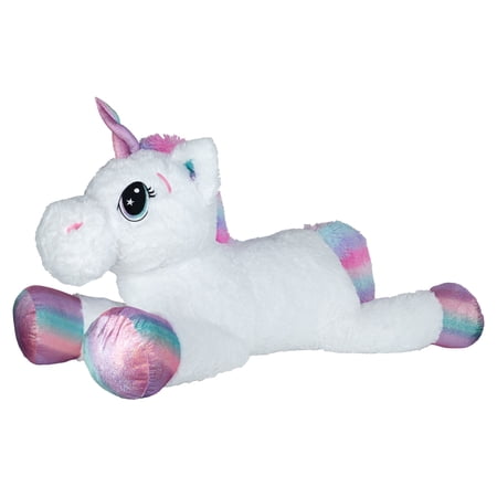 Ready to Hug™ 40” White Unicorn Plh Stuffed Animal