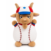 Ready to Hug Sport GOAT Baseball Plush, 24-inch