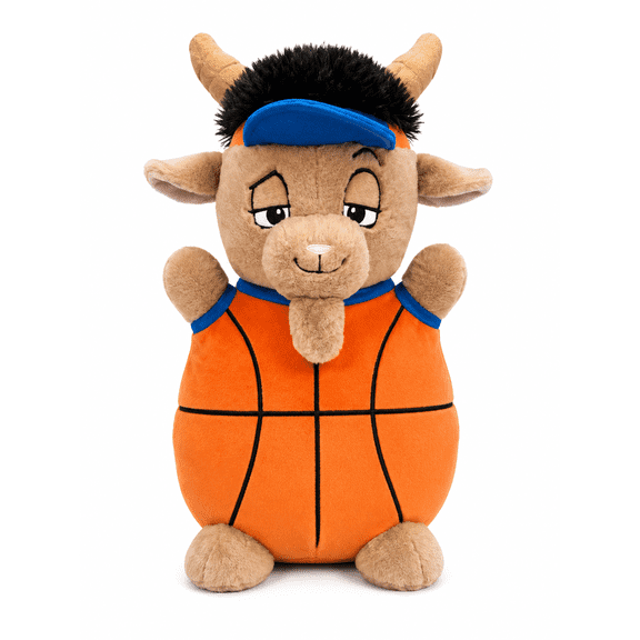 Ready to Hug Sport GOAT Basketball Plush, 24-inch