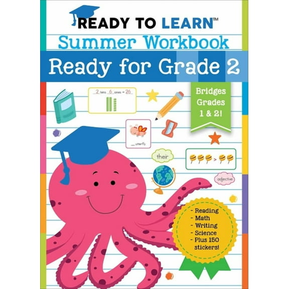 Ready to Learn Ready to Learn: Summer Workbook: Ready for Grade 2, (Paperback)
