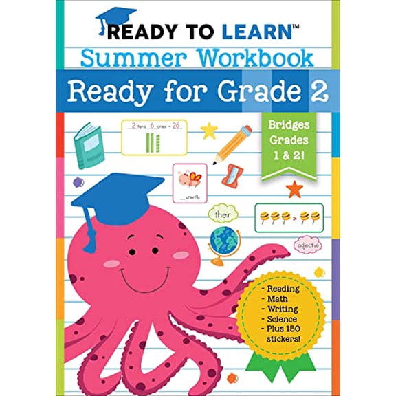 Pre-Owned Ready to Learn: Summer Workbook: Ready for Grade 2 (Paperback) 166720100X 9781667201009