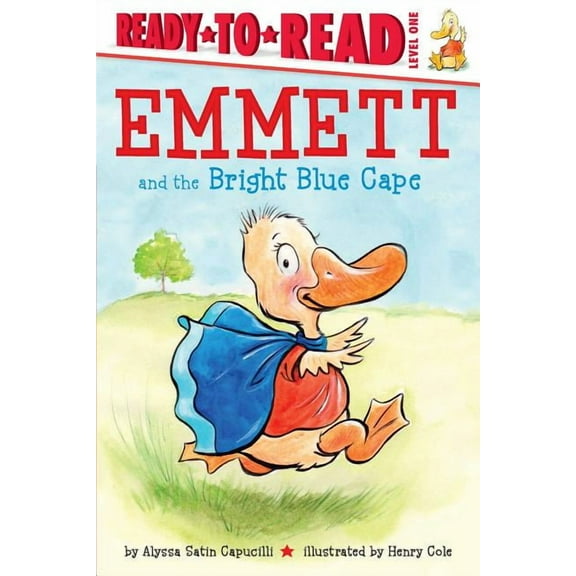 Ready-to-Read: Emmett and the Bright Blue Cape : Ready-to-Read Level 1 (Paperback)