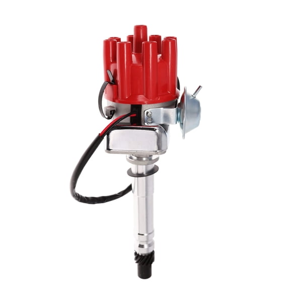 TSP Ready to Run RTR Female Distributor for Chevy Small & Big Block V8 Red