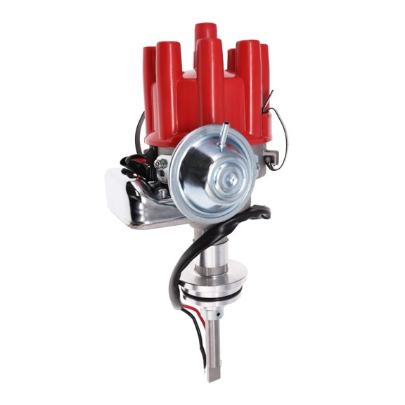TSP Ready to Run Female Distributor for Chrysler Big Block 413 440 V8 - Red