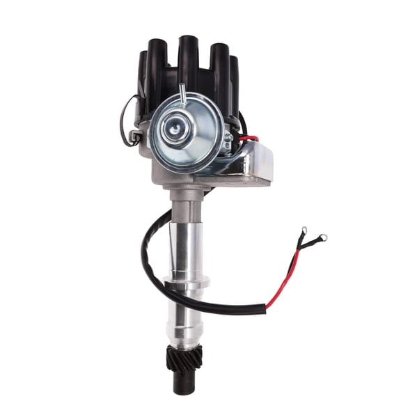 TSP Ready to Run RTR Distributor with Female Cap for Pontiac V8 - Black