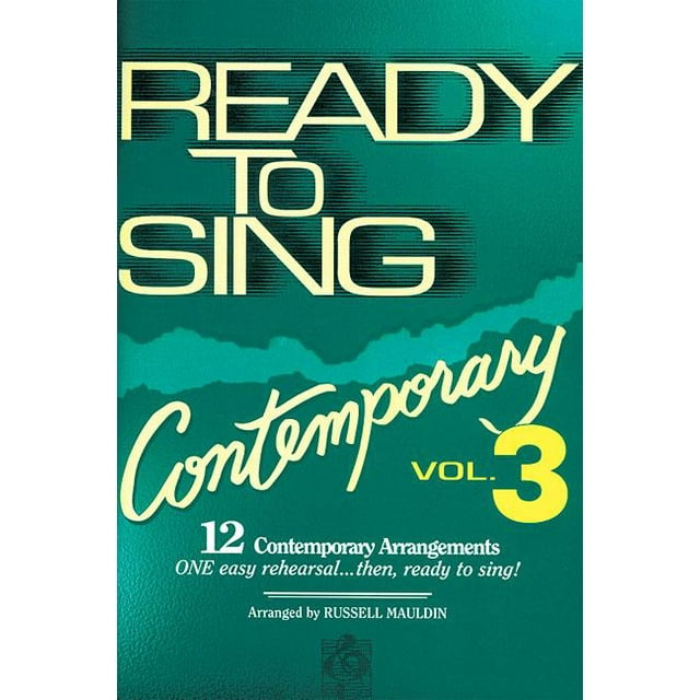 Ready to Sing Contemporary Volume 3 Listening CD (Audiobook)