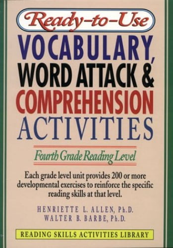 Pre-Owned Ready-to-Use Vocabulary Word Attack and Comprehension ...