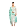 thumbnail image 1 of Ready to Wear Indian Dress for Women Designer Embroidred With Bottom & Dupatta, 1 of 5