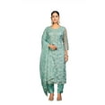 thumbnail image 1 of Ready to Wear Indian Dress for Women Designer Embroidred With Bottom & Dupatta, 1 of 5