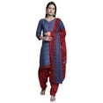 thumbnail image 1 of Ready to Wear Indian Style Cotton Salwar Kameez Punjabi Designer Dress, 1 of 5