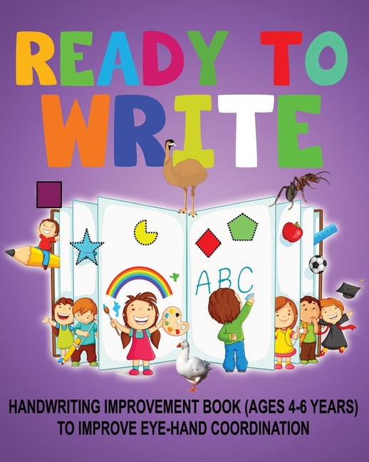 Ready to Write: Handwriting Activity Book ages- 4-6 years, to improve ...