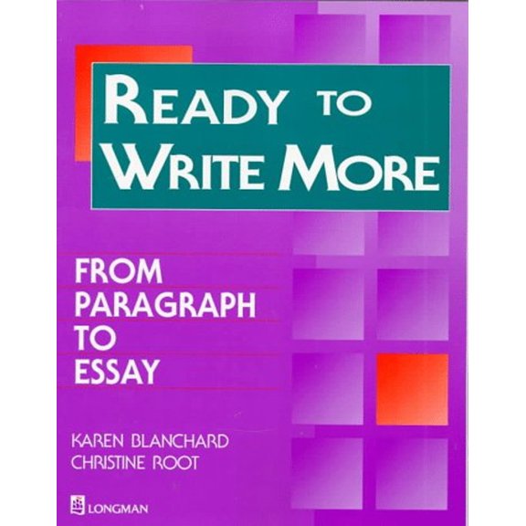 Pre-Owned Ready to Write More: From Paragraph to Essay (Paperback) 0201878070 9780201878073