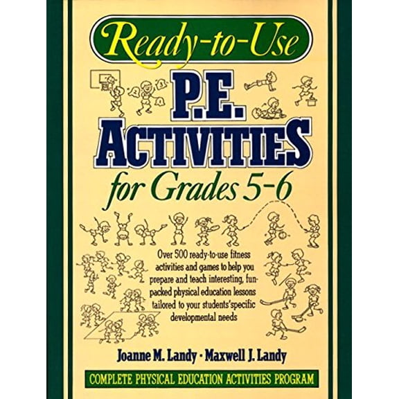 Pre-Owned Ready-to-use P.E. Activities for Grades 5-6, Book 3 (Paperback) 0136730701 9780136730705