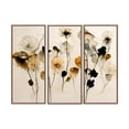 thumbnail image 1 of Ready2HangArt "Beautiful Dry Flowers" Framed 3-Piece Wall Art Set by Treechild 12 x 24, 1 of 3