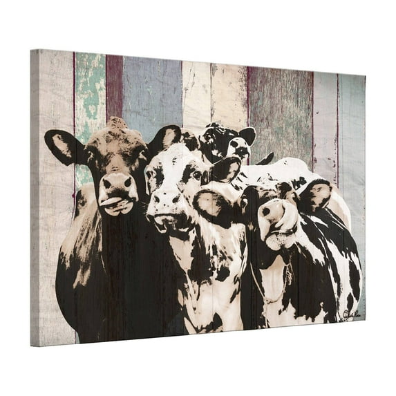 Ready2HangArt Farmhouse Cattle Wall Art
