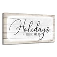thumbnail image 1 of Ready2HangArt  'Holidays' Christmas Canvas Wall Art by Olivia Rose 24" W x 12" H, 1 of 5