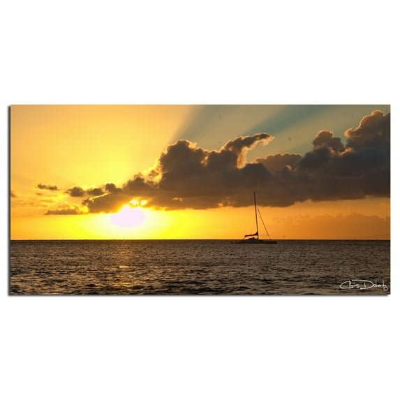 Ready2HangArt 'Maui Sunset' Wrapped Canvas Wall Art