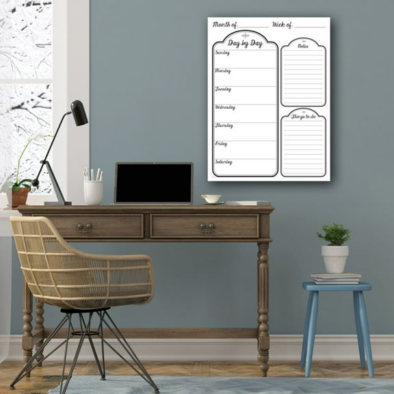 Ready2HangArt Methods Day by Day Dry Erase Daily Planner on ArtPlexi