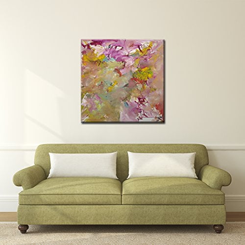 Ready2HangArt Zane 'Abstract XI' Canvas Wall Art 16" W x 16" H