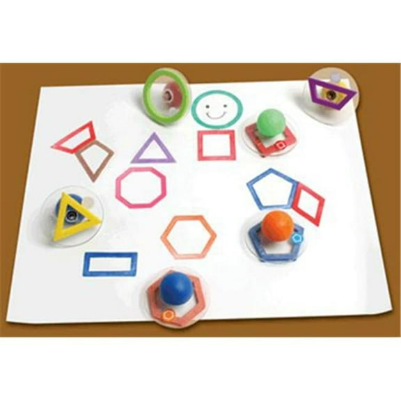Ready2Learn Giant 10 Pack Outline Geometric Shapes