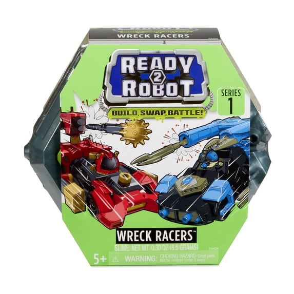 Ready2Robot Wreck Racers Robot Vehicles with Slime