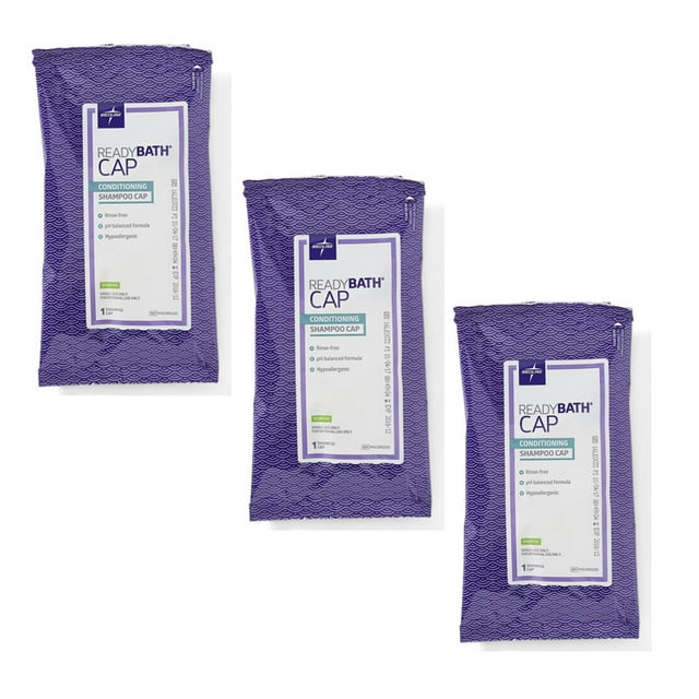 ReadyBath RinseFree Shampoo and Conditioning Caps
