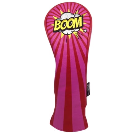ReadyGolf: Embroidered Hybrid Headcover - BOOM!