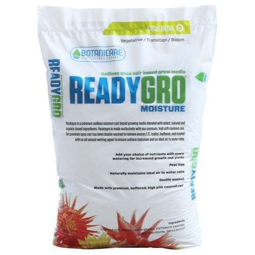ReadyGro Moisture Formula Soilless Growing Medium Coir Perlite Blend for Indoor Outdoor Plants 1.75 CF