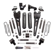 ReadyLIFT 49-23621 6 Coil Spring Lift Kit with Falcon 1.1 Monotube Front/Rear Shocks, Radius Arms, Dual Steering Stabilizer, and Front Track Bar Bracket For Ford F250/F350 Diesel 4WD