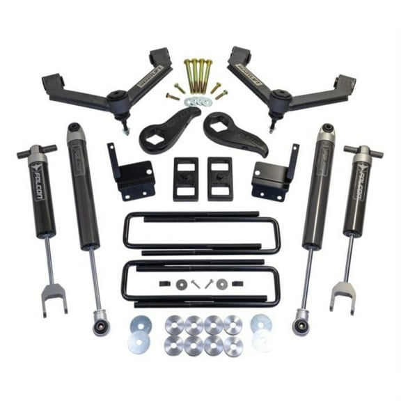 ReadyLIFT 69-30320 3 SST Lift Kit with Fabricated Control Arms and Falcon 1.1 Monotube Shocks For Chevrolet/GMC 2500HD/3500HD RWD, 4WD