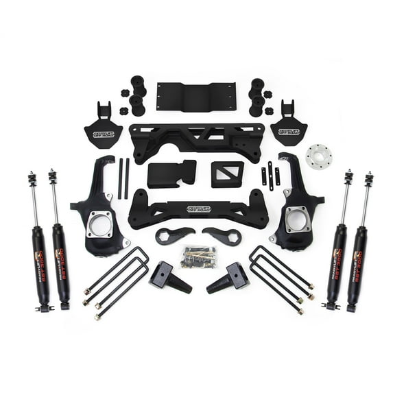 ReadyLift 44-3050 Big Lift Kit w/Shocks; 5-6 in. Lift; w/SST3000 Shocks; w/Factory Keys; Fits select: 2011-2019 CHEVROLET SILVERADO, 2011-2019 GMC SIERRA
