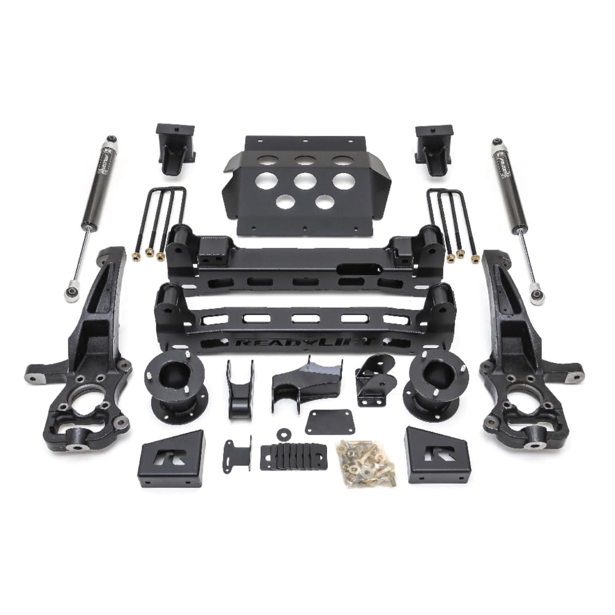 ReadyLIFT 44-39605 6 Big Lift Kit with rear Falcon 1.1 Monotube Shocks For Chevrolet/GMC 1500 2WD, 4WD