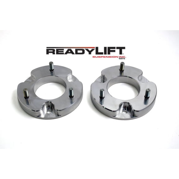 ReadyLift Suspension 04-13 Nissan Titan 1.5in Front Strut Spacer Billet Aluminum Leveling Kit Fits select: 2005-2013 NISSAN ARMADA