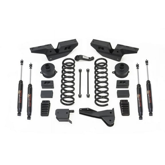 ReadyLift Suspension 14-16 Dodge 2500 6.0in Front 3.5in Rear Coil Spacer Lift Kit w/ SST3000 Shocks Fits select: 2016-2019 RAM 2500, 2014 RAM 2500 ST