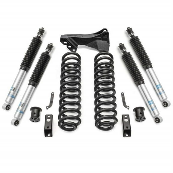 ReadyLift 46-2729 2.5 Coil Spring Front Lift Kit with Bilstein Front and Rear Shocks and Front Track Bar Bracket