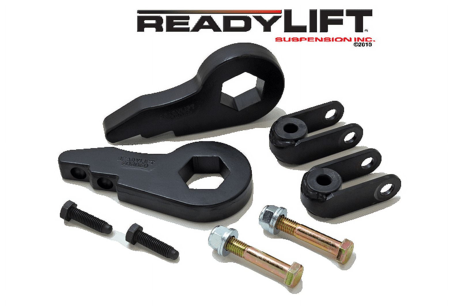 ReadyLift Suspension 88-07 GM Avalanche 2.5in Forged Torsion Key Fr Leveling Kit w/ Shock Extensions Fits select: 1999-2002,2007 CHEVROLET SILVERADO