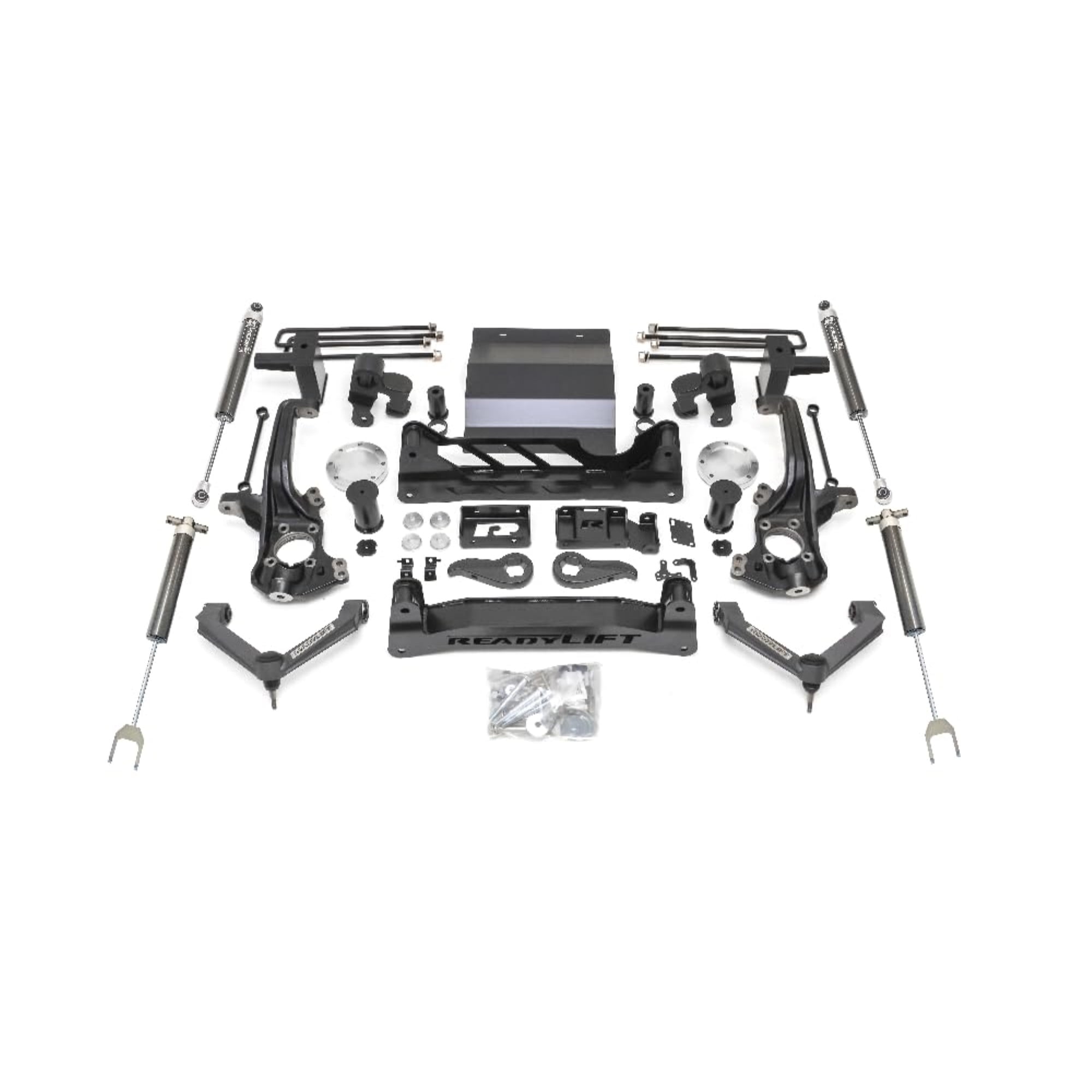 ReadyLIFT 44-30820 8'' Lift Kit with Falcon 1.1 Shocks For Chevrolet/GMC 2500HD/3500HD RWD, 4WD