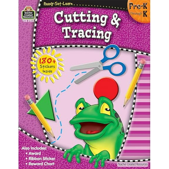 Pre-Owned Ready-Set-Learn: Cutting & Tracing Prek-K (Paperback) 1420659553 9781420659559